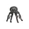 5&#x22; Dark Brown Cast Iron Octopus Phone Tablet Stand
